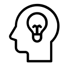 Head With Light Bulb