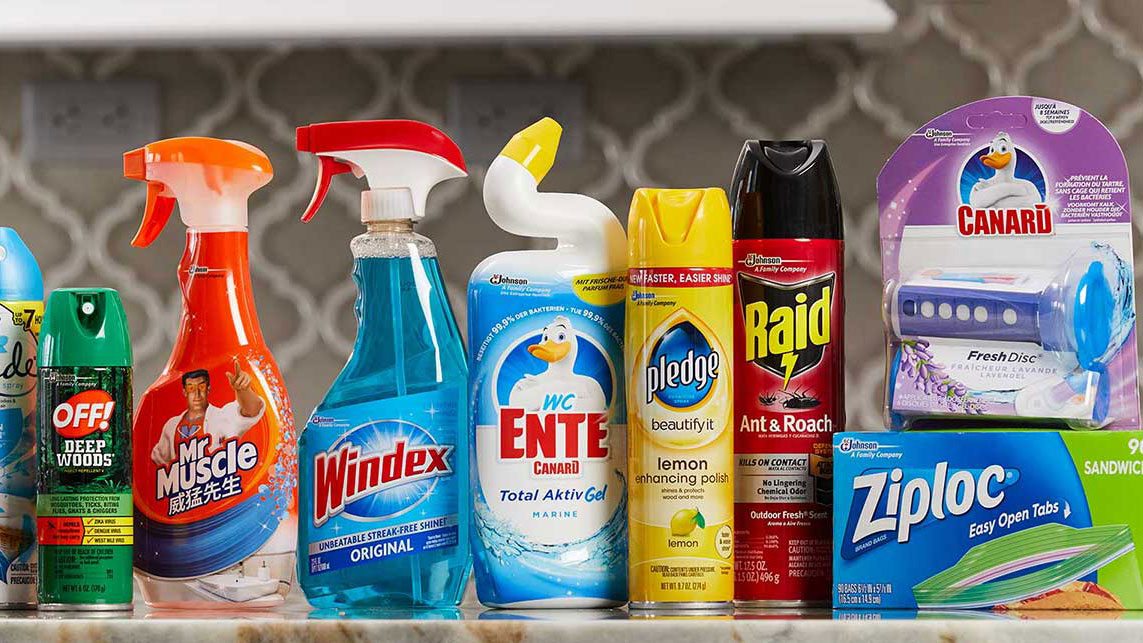 SC Johnson Family of Brands Product Line Up